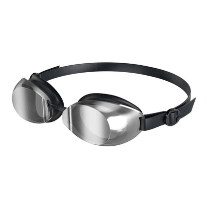 Black-Silver - Back - Speedo Unisex Adult Jet 2.0 Mirror Swimming Goggles