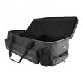 Black-Grey - Back - Kookaburra 2025 Pro Players Cricket Wheeled Duffel Bag