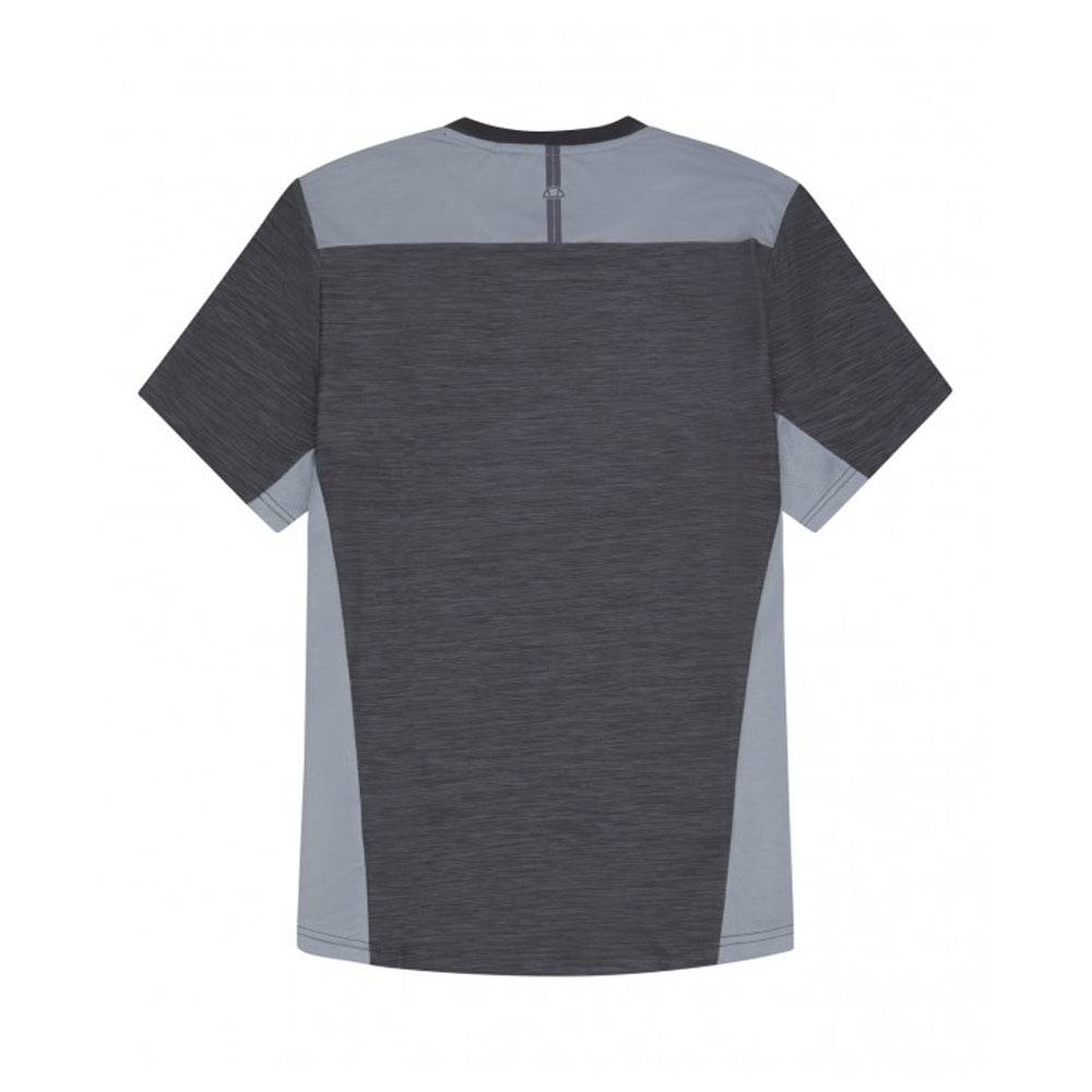 Dark Grey - Back - Ellesse Mens Palestrani T-Shirt