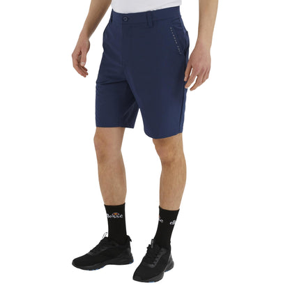 Navy - Side - Ellesse Mens Veleto Shorts