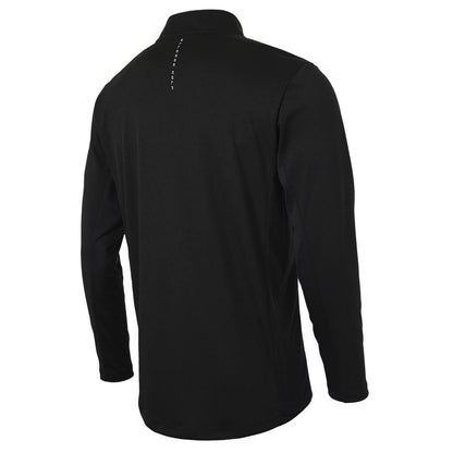 Black - Back - Ellesse Mens Rolbi Quarter Zip Top