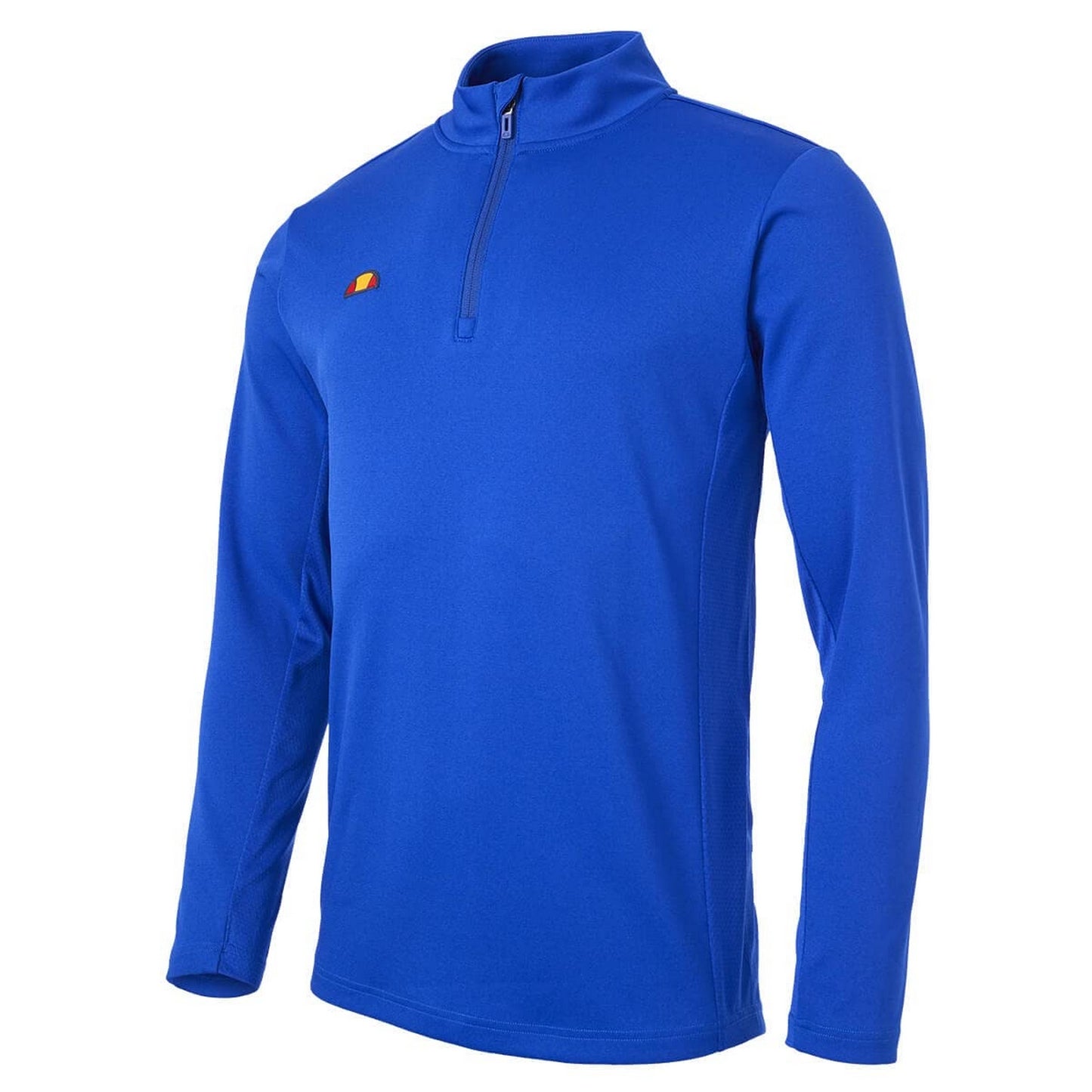 Blue - Front - Ellesse Mens Rolbi Quarter Zip Top