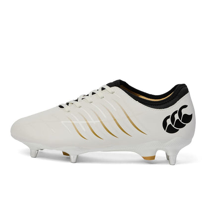 White - Front - Canterbury Mens Phoenix 2.0 Team Soft Ground Rugby Boots