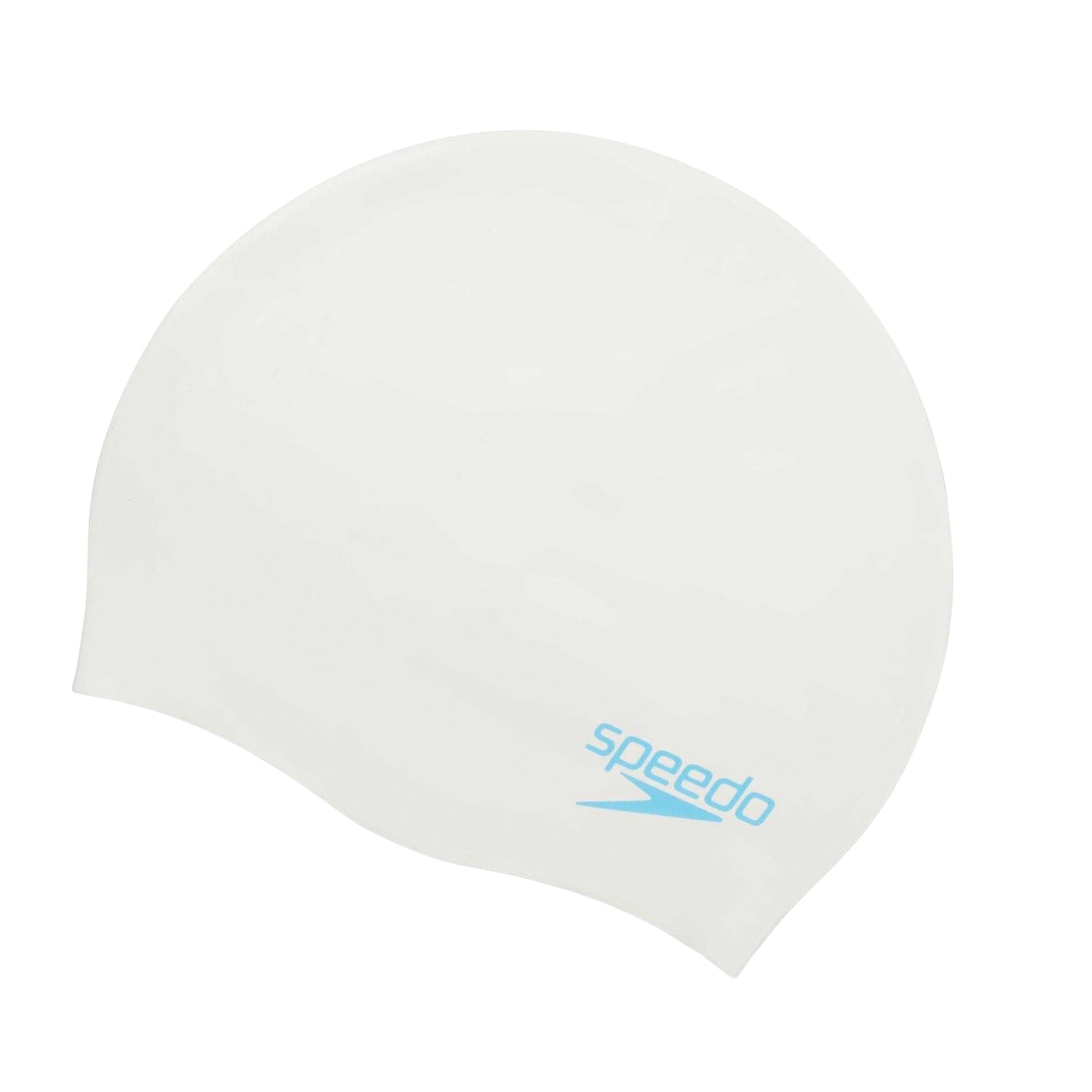 White - Front - Speedo Childrens-Kids Silicone Swimming Cap