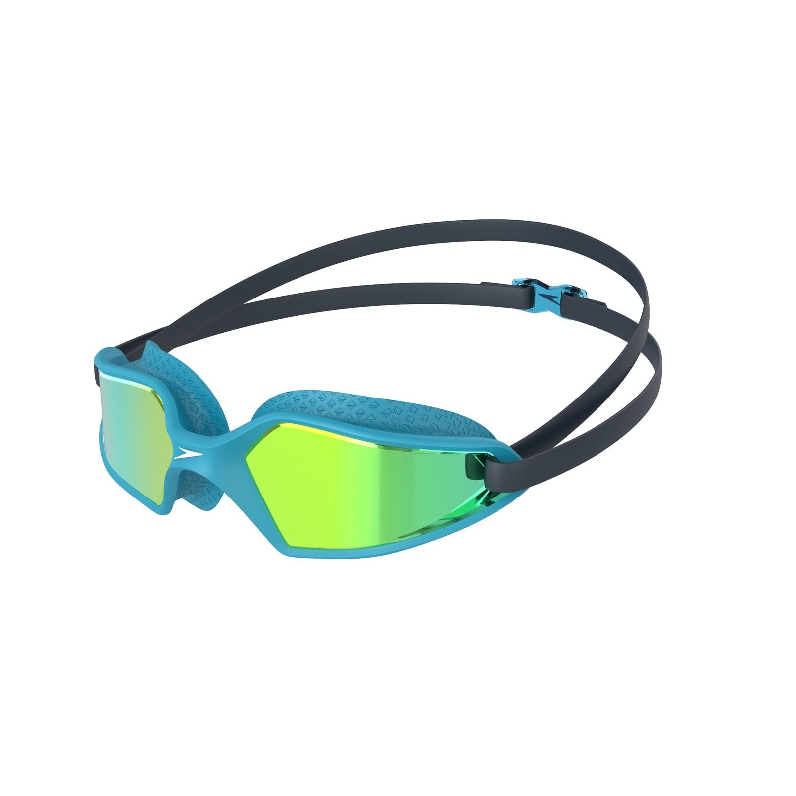 Navy - Front - Speedo Childrens-Kids Hydropulse Mirror Swimming Goggles