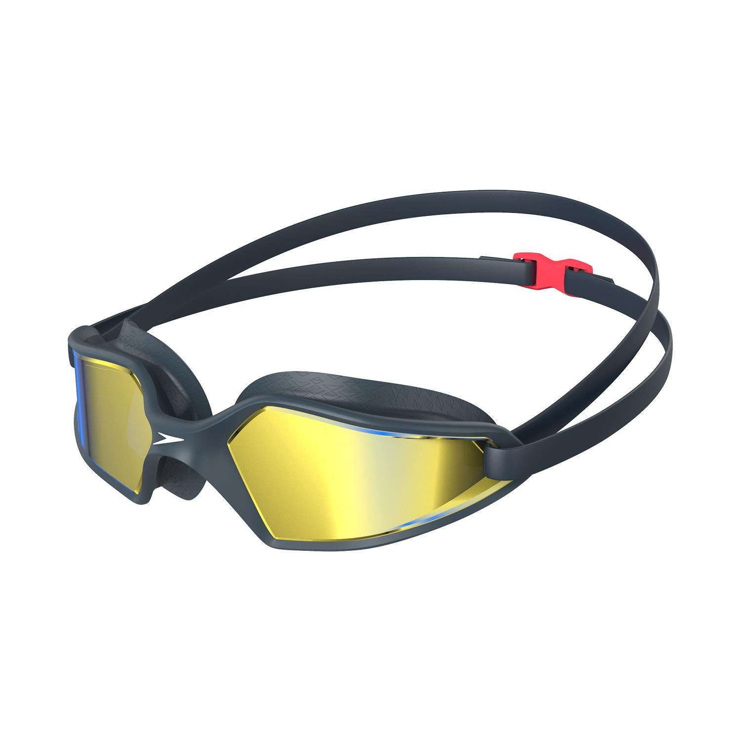 Navy-Blue - Front - Speedo Unisex Adult Hydropulse Mirror Swimming Goggles