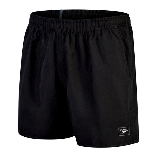 Black - Front - Speedo Mens Prime Leisure Swim Shorts