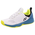 White-Ocean Blue - Front - Yonex Mens Lumio 4 Tennis Shoes
