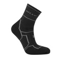 Black-Anthracite - Side - Hilly Mens Twin Skin Socks