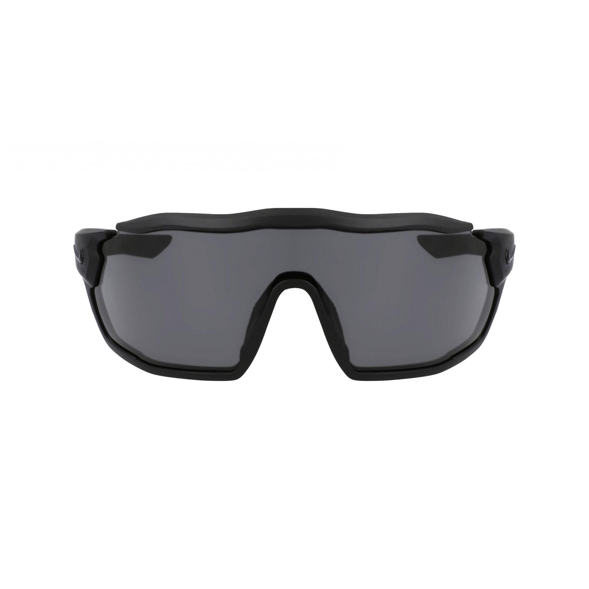 Matt Black-Dark Grey - Front - Nike Unisex Adult Show X Rush Sunglasses