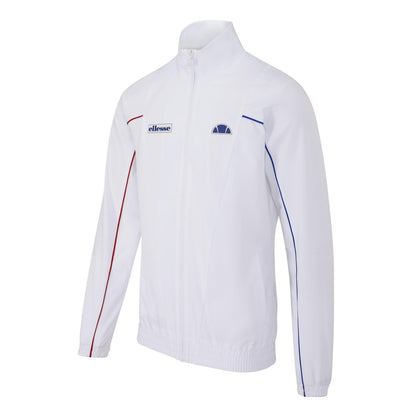 White - Front - Ellesse Mens Woodford Track Top