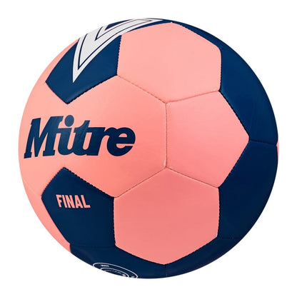 Fluorescent Pink-Midnight Blue - Back - Mitre 2024 Final Football