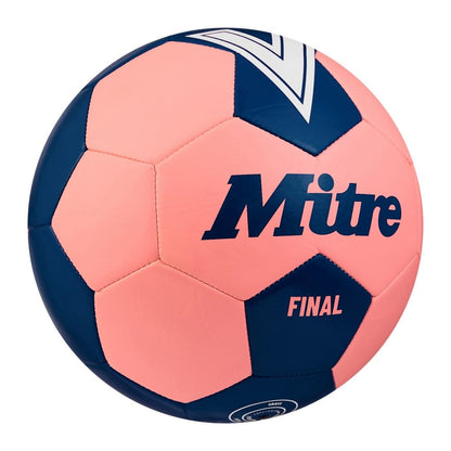 Fluorescent Pink-Midnight Blue - Side - Mitre 2024 Final Football