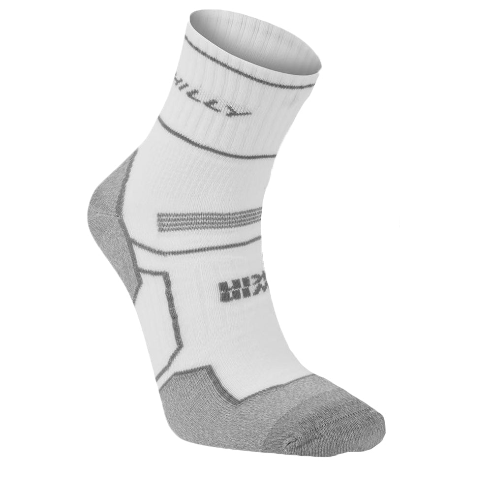 White - Front - Hilly Mens Twin Skin Socks