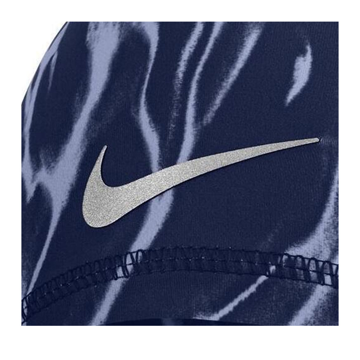 Blue - Side - Nike U Peak Marble Dri-FIT Uncuffed Beanie