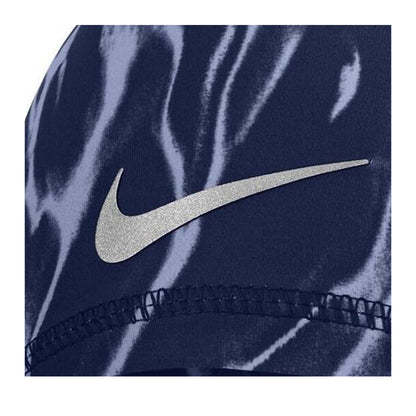 Blue - Side - Nike U Peak Marble Dri-FIT Uncuffed Beanie