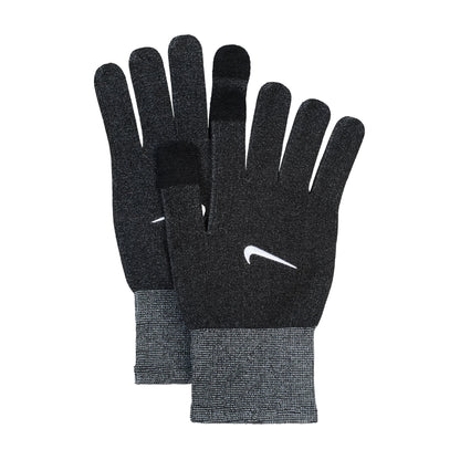 Black - Back - Nike Mens Lightweight Knitted Running Gloves