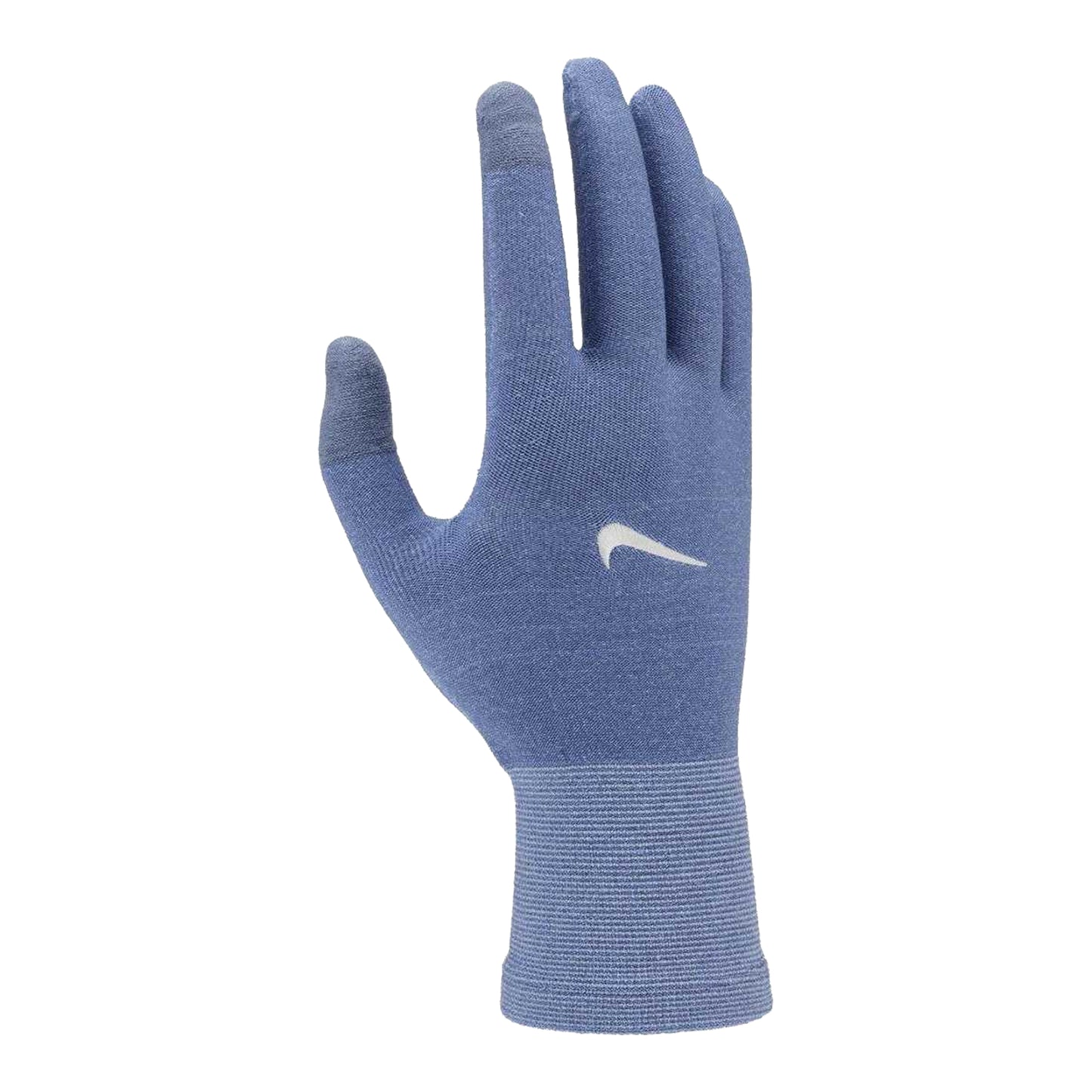 Blue - Front - Nike Mens Lightweight Knitted Running Gloves