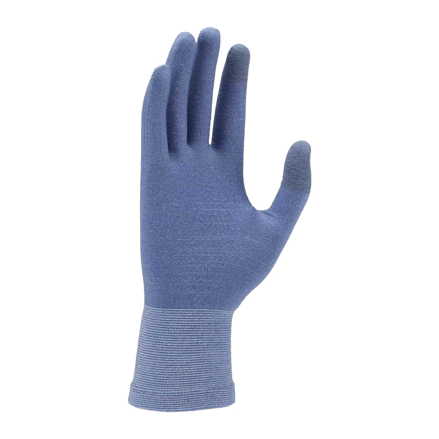 Blue - Back - Nike Mens Lightweight Knitted Running Gloves