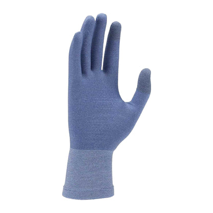 Blue - Back - Nike Mens Lightweight Knitted Running Gloves