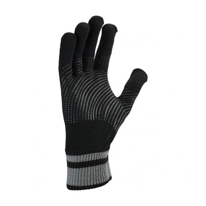 Black - Back - Nike Mens Gripped Knitted Gloves