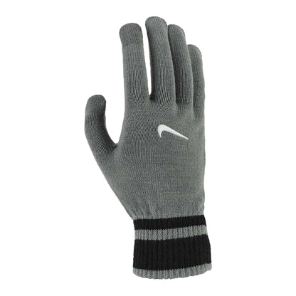 Grey - Front - Nike Mens Gripped Knitted Gloves