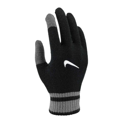 Black - Back - Nike Childrens-Kids Y Gripped Knitted Gloves