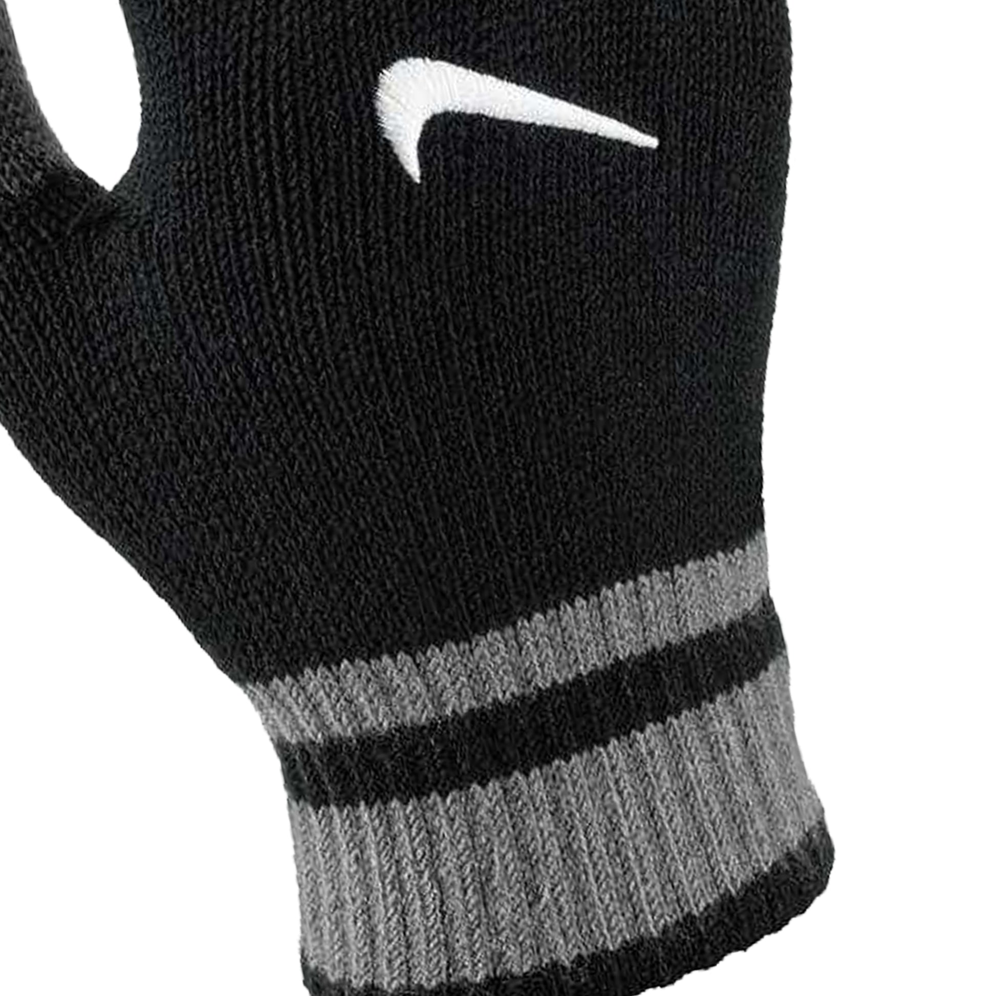 Black - Lifestyle - Nike Childrens-Kids Y Gripped Knitted Gloves