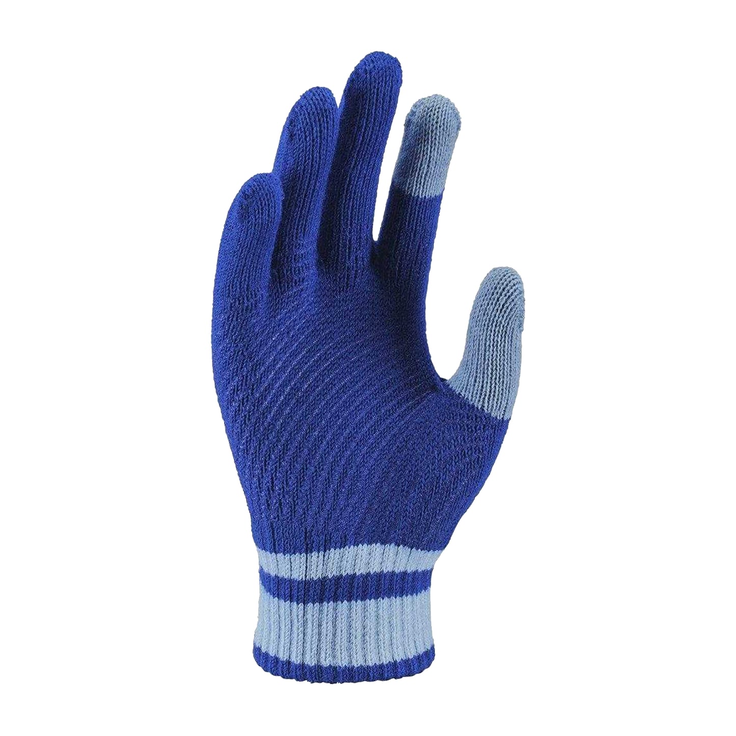 Blue - Back - Nike Childrens-Kids Y Gripped Knitted Gloves