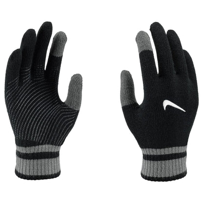 Black - Front - Nike Childrens-Kids Y Gripped Knitted Gloves
