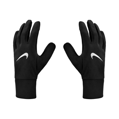 Black - Front - Nike Mens Fleece Therma-Fit Gloves