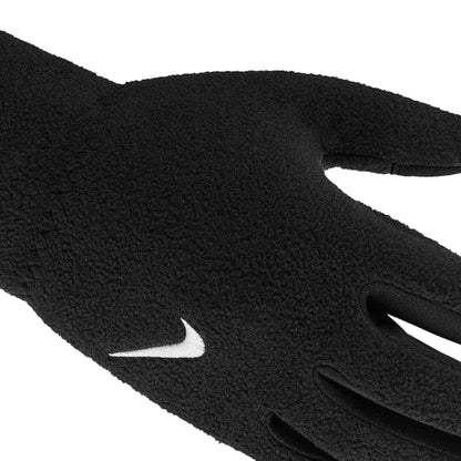 Black - Lifestyle - Nike Childrens-Kids One Fleece Therma-Fit Gloves