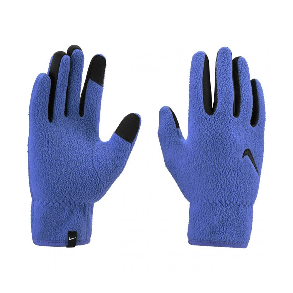 Blue - Front - Nike Childrens-Kids One Fleece Therma-Fit Gloves