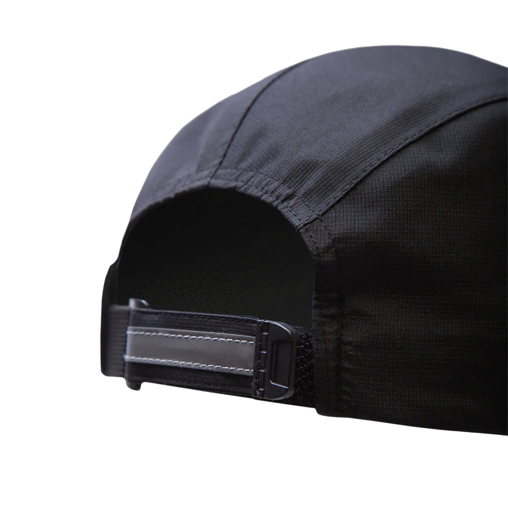 Black - Back - Ronhill Fortify Waterproof Running Cap