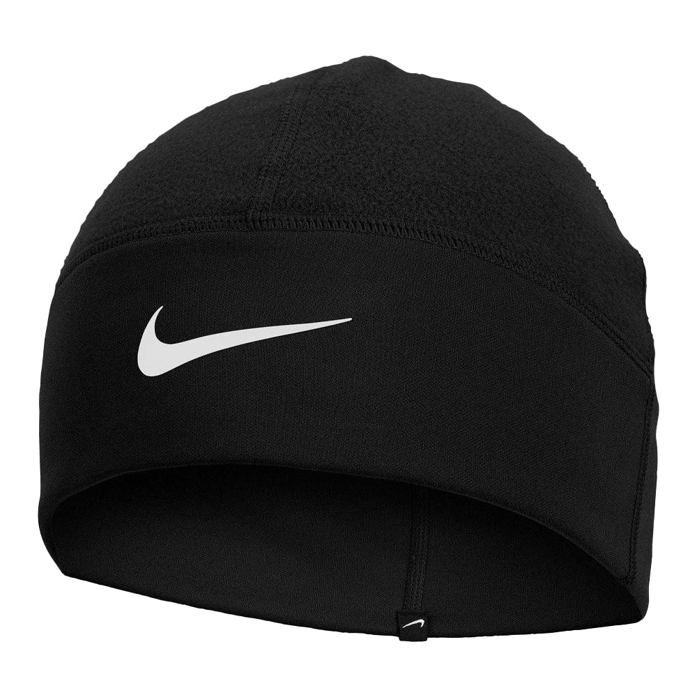 Black - Side - Nike Therma-Fit Fleece Beanie