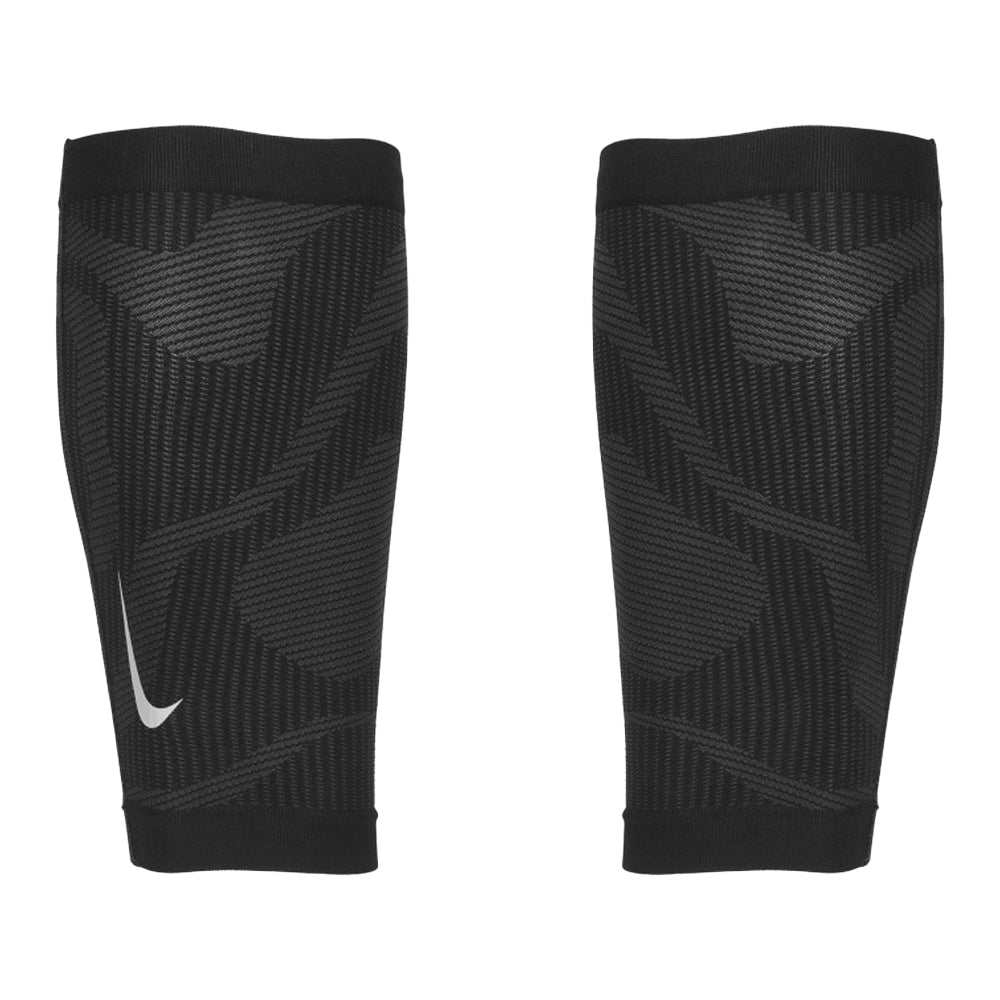 Black - Side - Nike Zoned Knitted Calf Sleeve