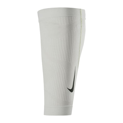 White - Front - Nike Zoned Knitted Calf Sleeve