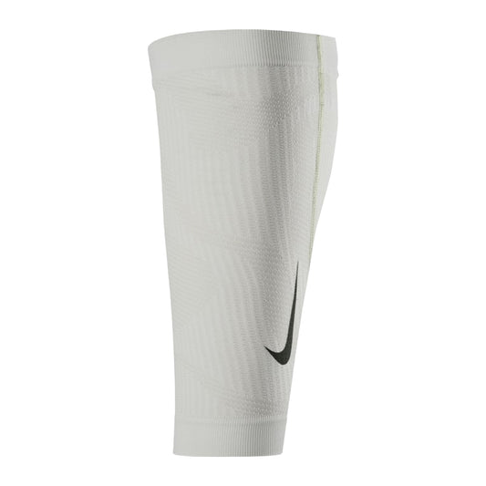 White - Front - Nike Zoned Knitted Calf Sleeve