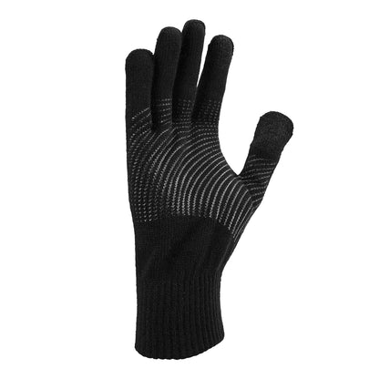 Black - Back - Nike Mens Tech And Grip 3.0 Winter Gloves