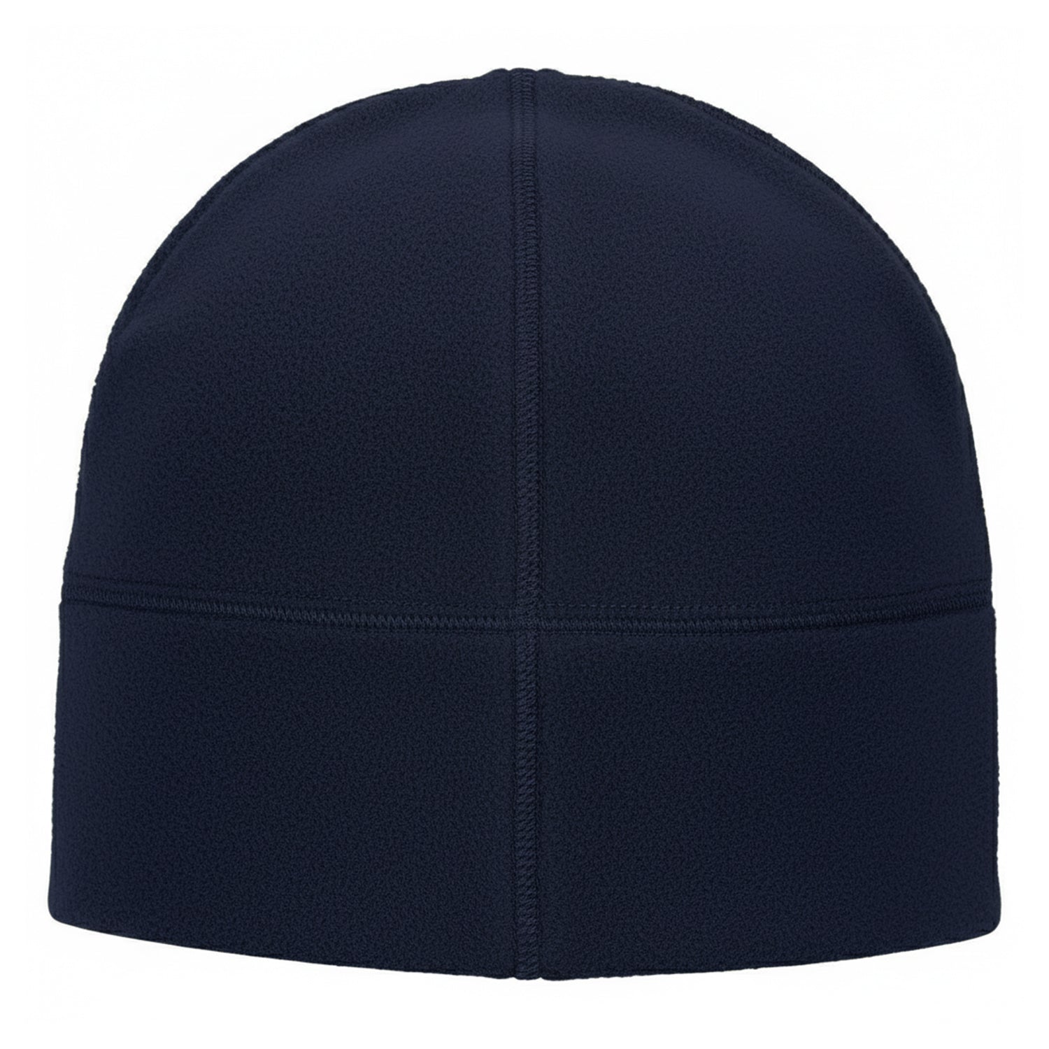 Navy - Back - Nike Therma Fit Swoosh Fleece Beanie