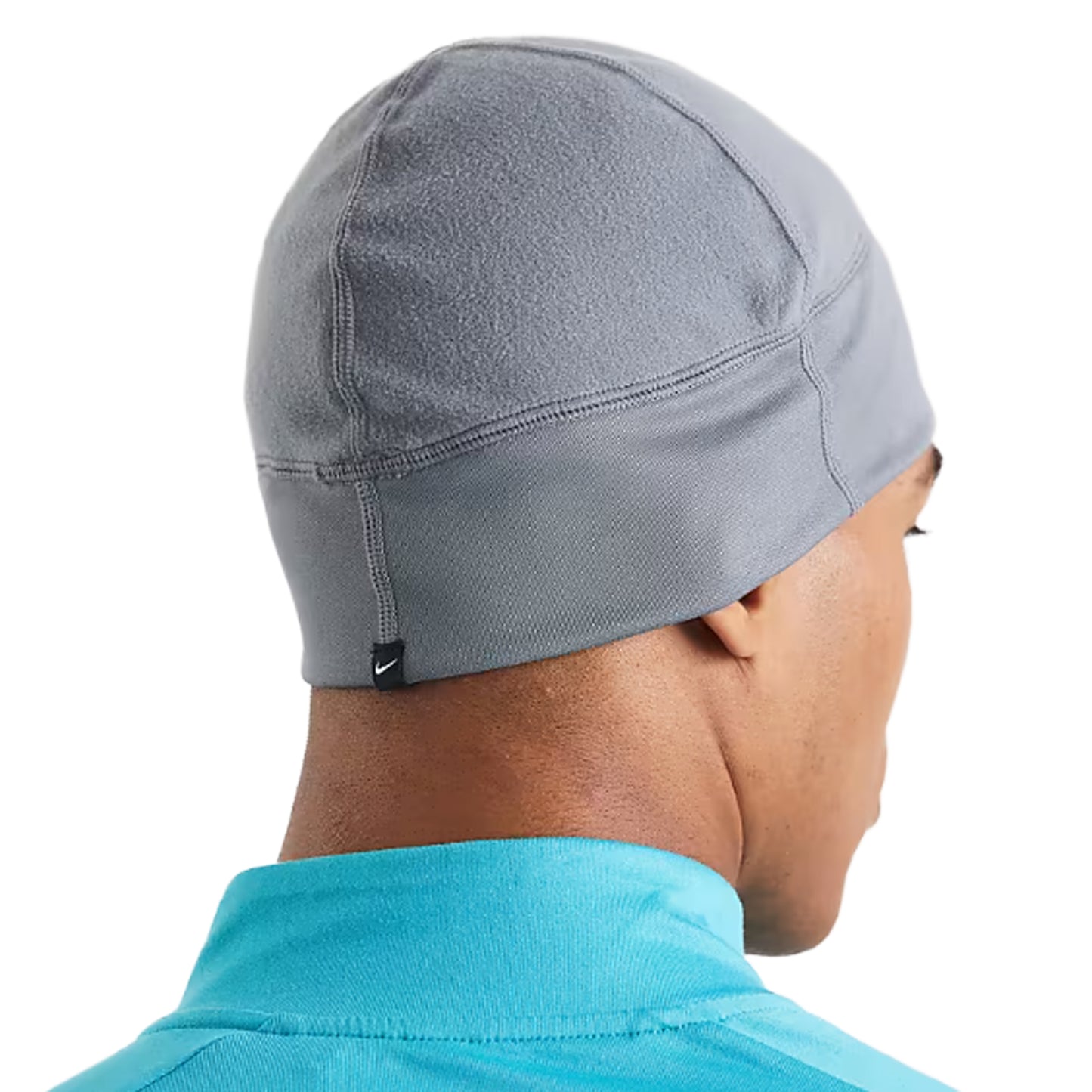 Grey - Lifestyle - Nike Therma Fit Swoosh Fleece Beanie
