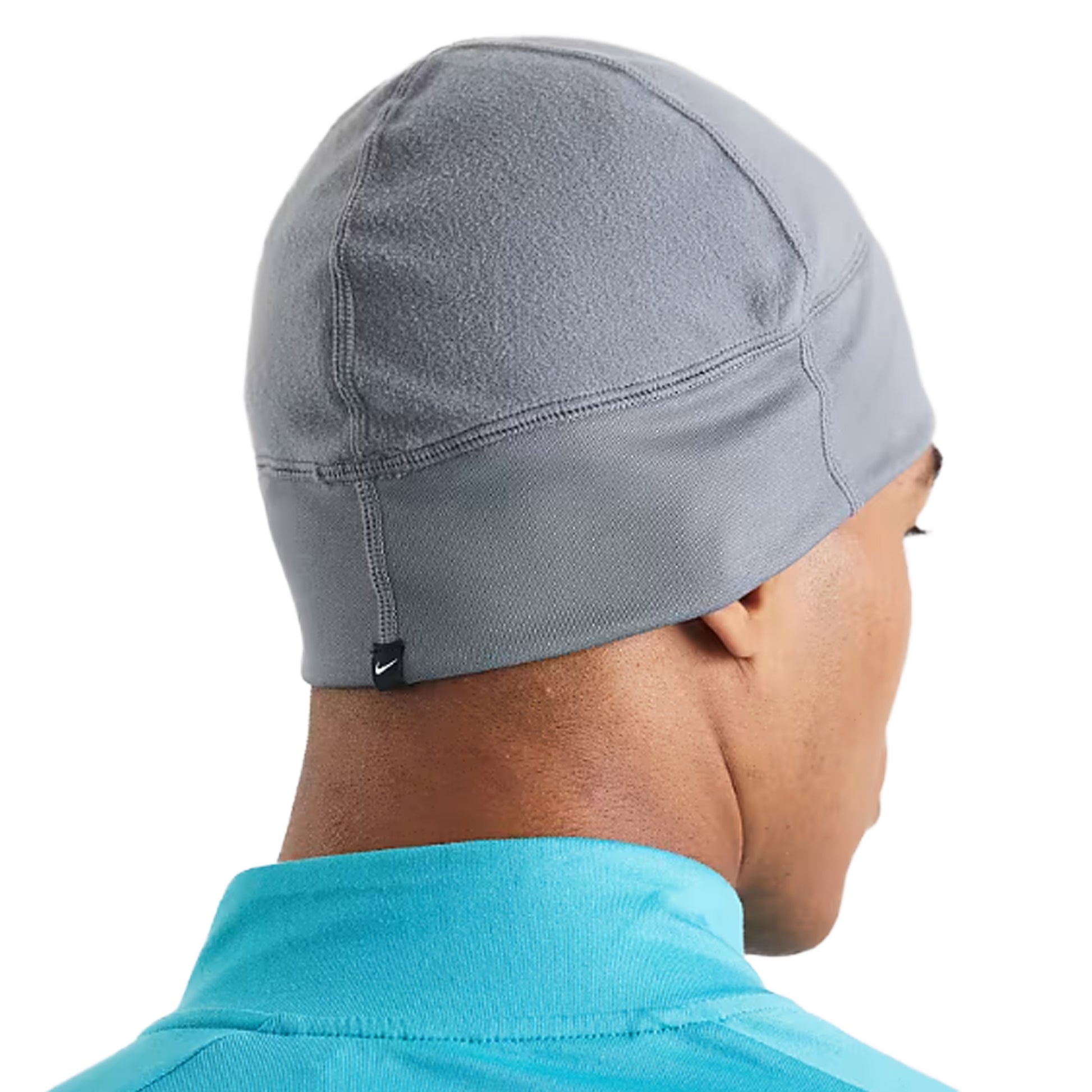 Grey - Lifestyle - Nike Therma Fit Swoosh Fleece Beanie