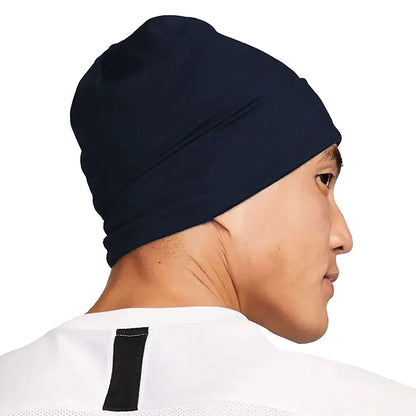 Navy - Lifestyle - Nike Therma Fit Swoosh Fleece Beanie