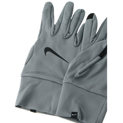Grey - Side - Nike Mens Therma Fit Fleece Gloves