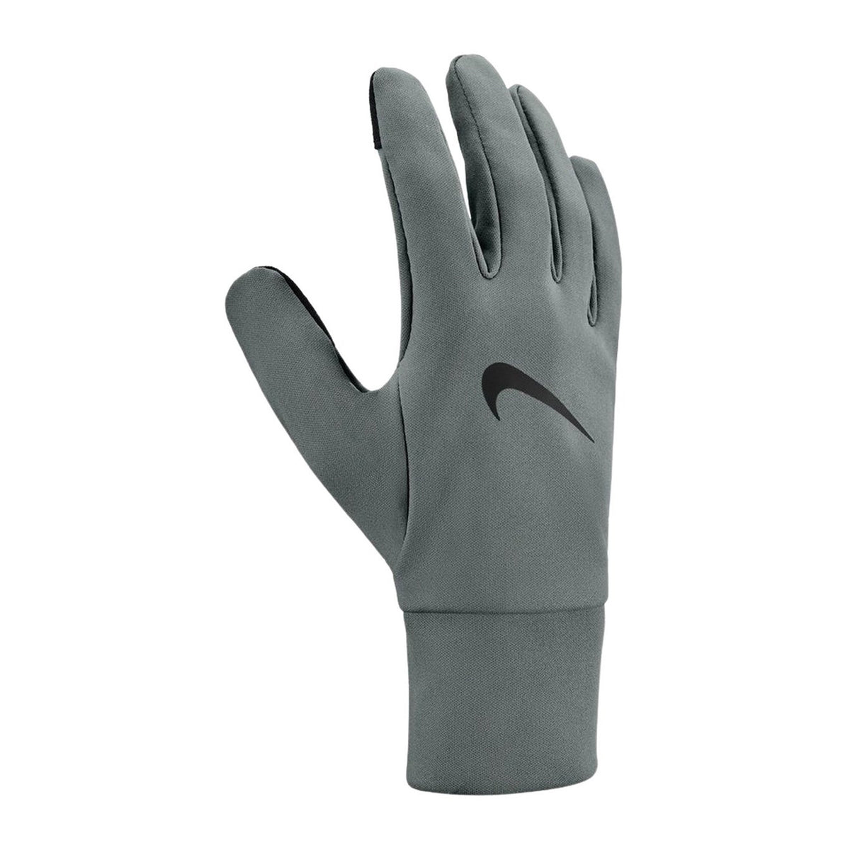 Grey - Front - Nike Mens Therma Fit Fleece Gloves
