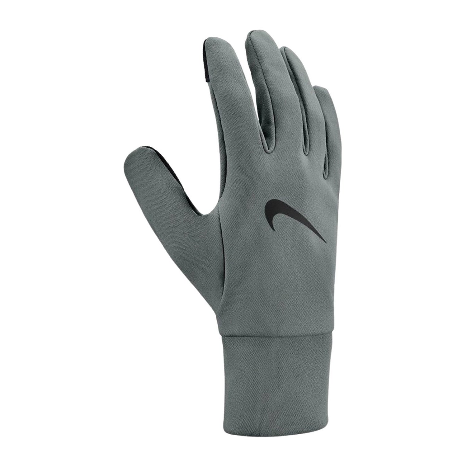 Grey - Front - Nike Mens Therma Fit Fleece Gloves