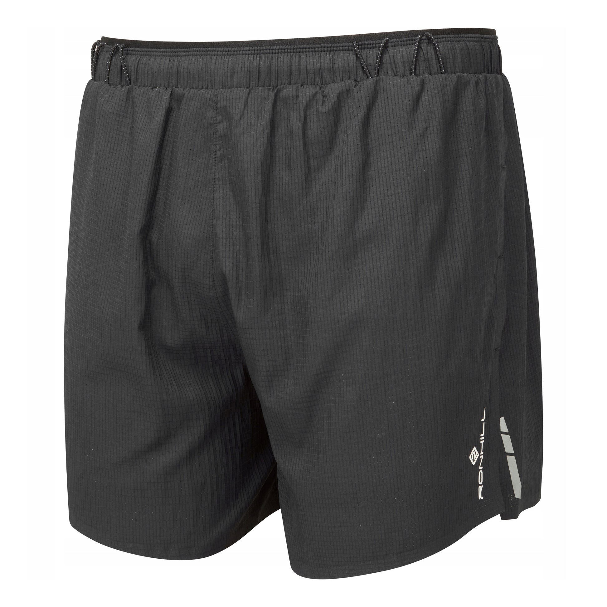 Black - Front - Ronhill Mens Tech Race Shorts