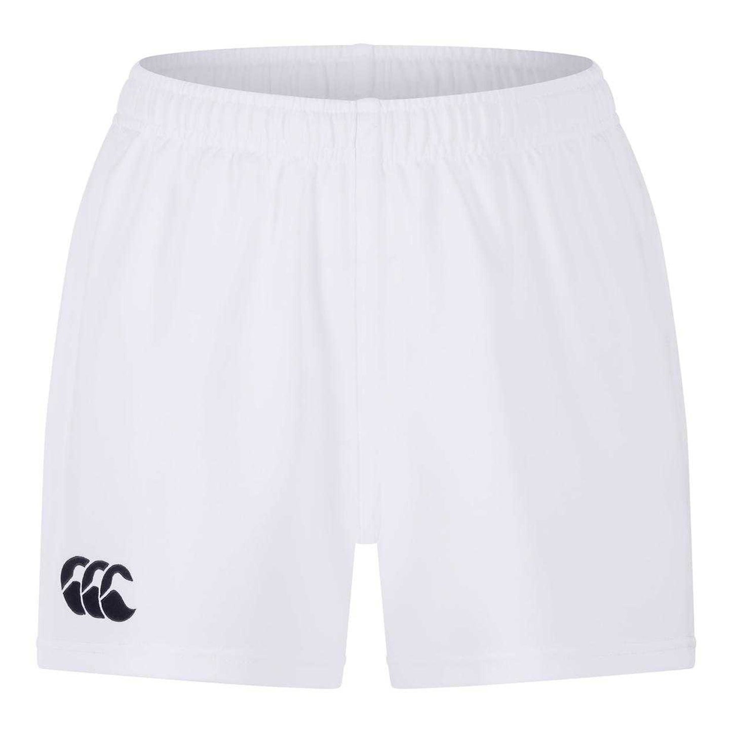 White - Front - Canterbury Boys Professional 2.0 Polyester Shorts