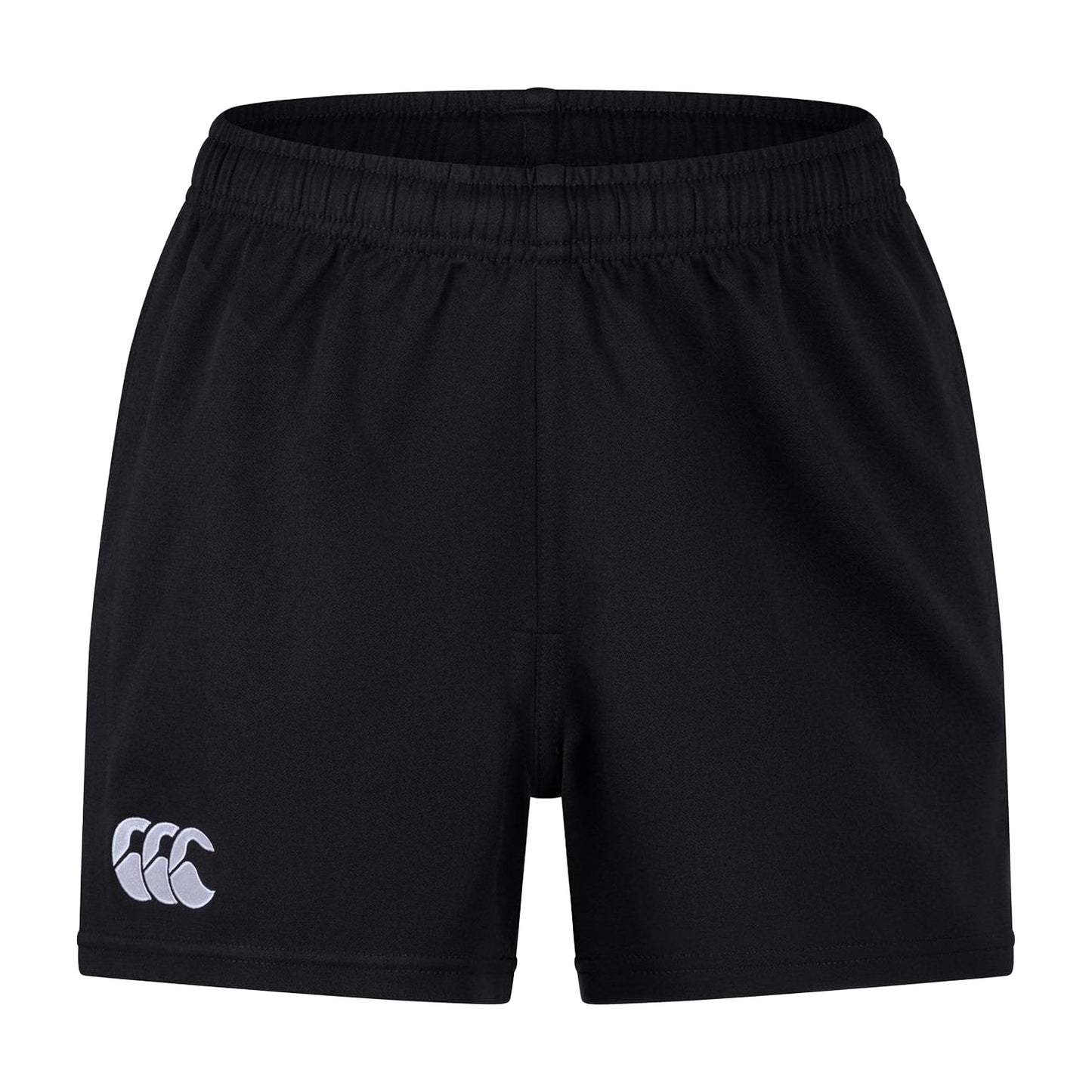 Black - Front - Canterbury Boys Professional 2.0 Polyester Shorts