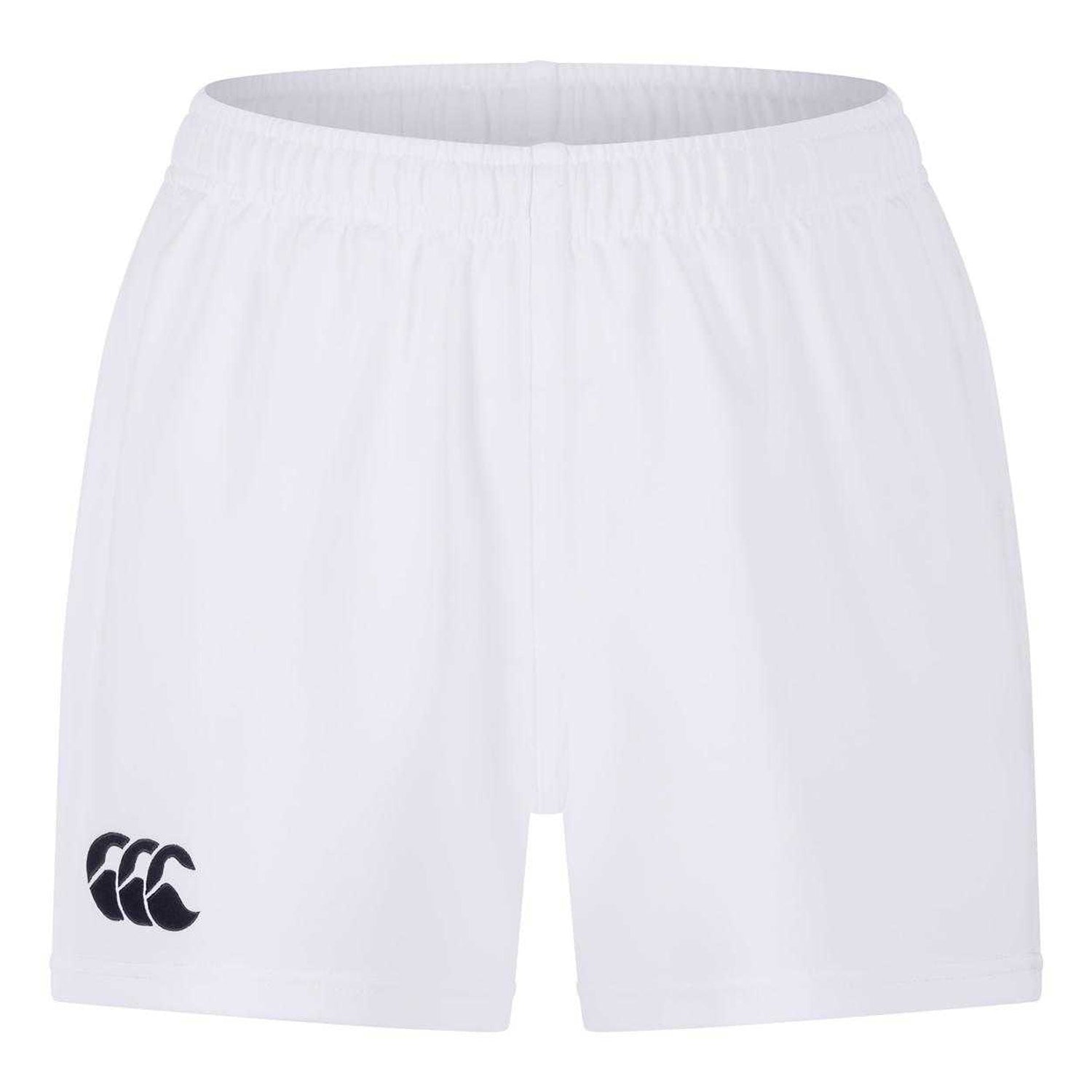 White - Front - Canterbury Mens Professional 2.0 Polyester Shorts